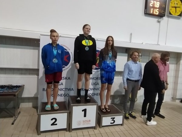 zwycięzcy na podium